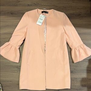 Zara Soft Pink Women's Coat